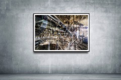 grey urban grunge background concrete wall