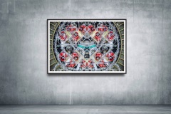 grey urban grunge background concrete wall