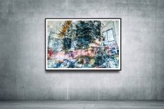 grey urban grunge background concrete wall