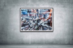 grey urban grunge background concrete wall