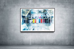 grey urban grunge background concrete wall